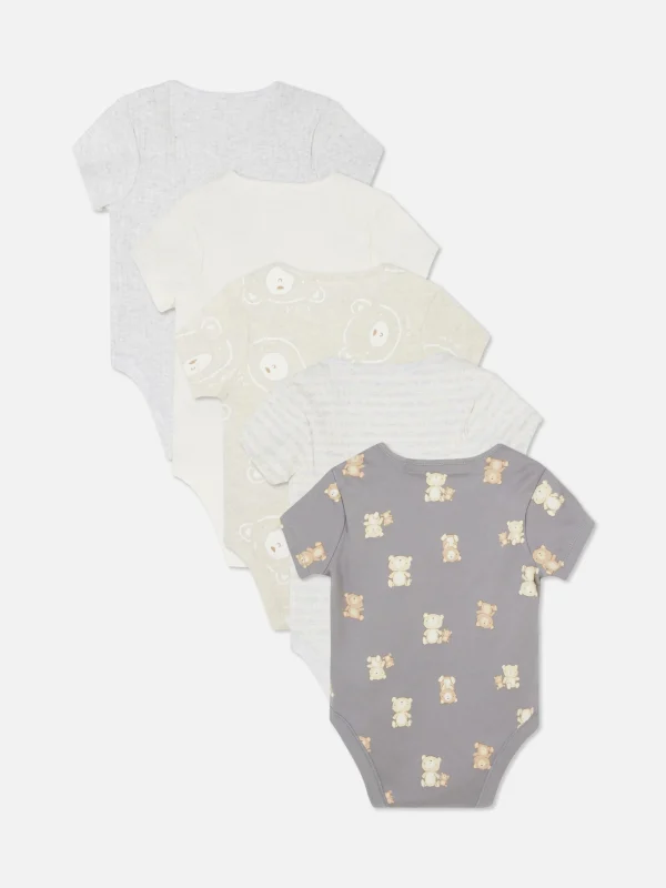 Lot De 5 Bodys Essential