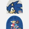 Lot De 2 Bonnets Sonic Le Hérisson