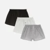 Lot De 3 Boxers à Carreaux Essential