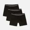 Lot De 3 Boxers à Taille Rayée