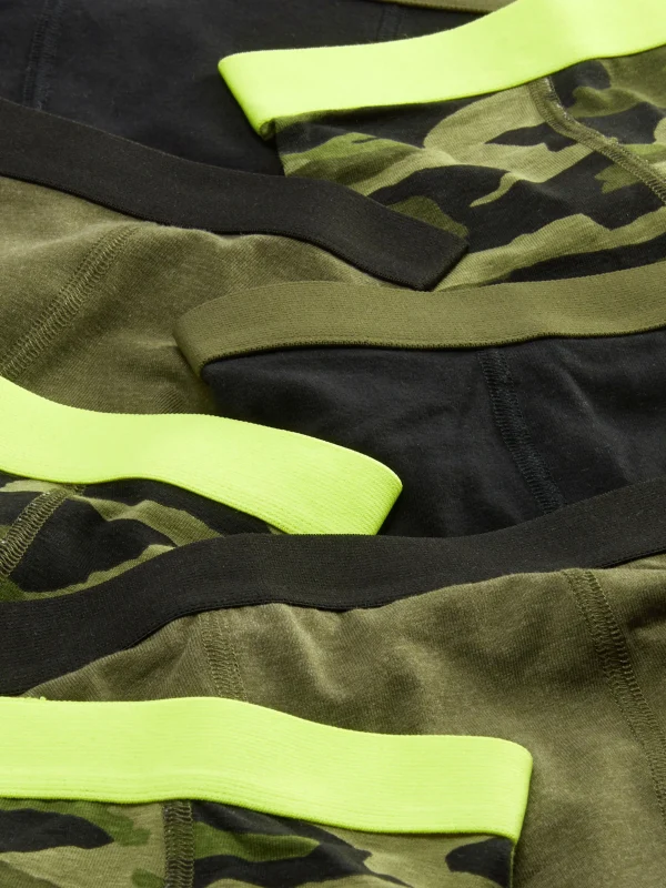 Lot De 7 Boxers Camouflage
