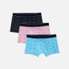 Lot De 3 Boxers Effet Chiné