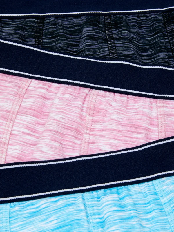 Lot De 3 Boxers Effet Chiné