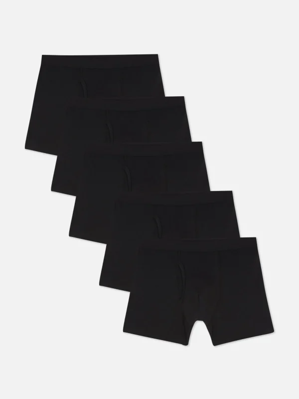 Lot De 5 Boxers En Modal Mélangé