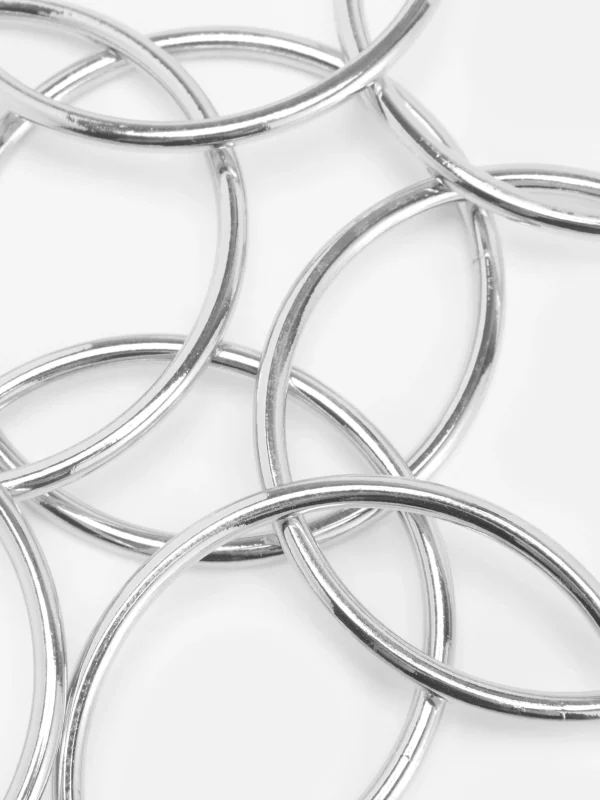 Lot De 8 Bracelets Joncs Métallisés