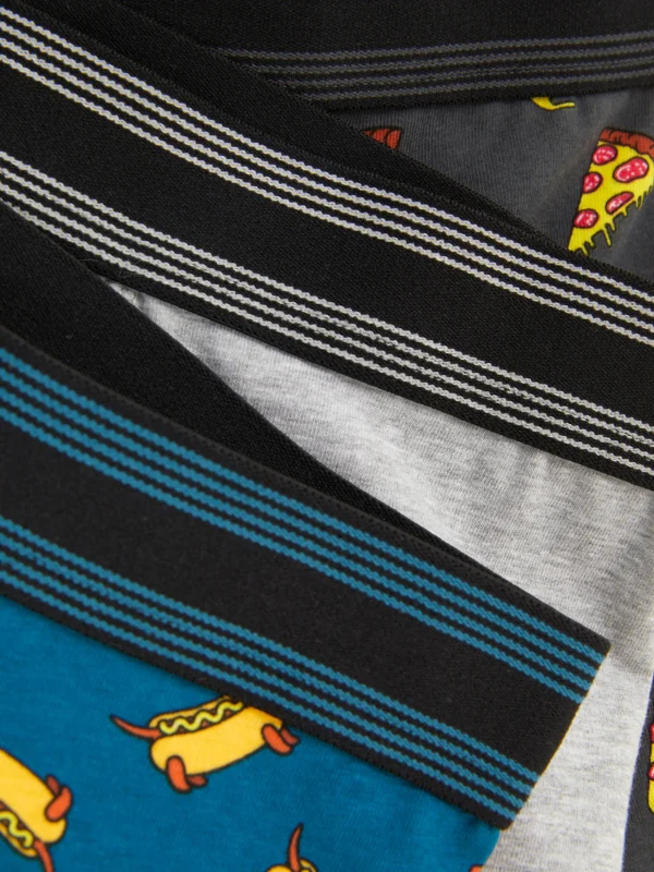 Lot De 3 Caleçons à Motifs Nourriture