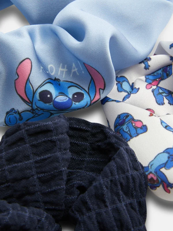 Lot De 3 Chouchous Disney Lilo & Stitch