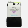 Lot De 3 Collants Opaques 100 Deniers