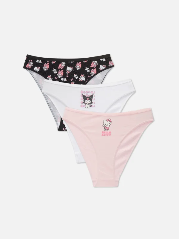 Lot De 3 Culottes échancrées Hello Kitty
