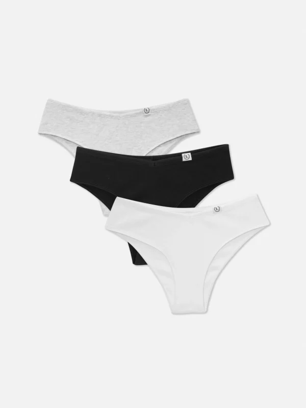 Lot De 3 Culottes Côtelées