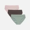 Lot De 3 Culottes Côtelées Sans Coutures