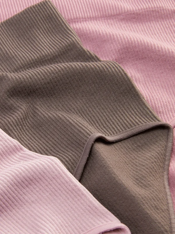 Lot De 3 Culottes Hautes Côtelées Sans Couture