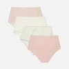Lot De 4 Culottes Hautes Pour Tous Les Jours
