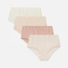 Lot De 4 Culottes Hautes Pour Tous Les Jours
