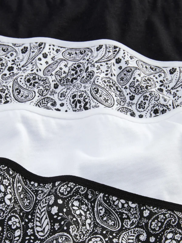 Lot De 4 Culottes Hautes Tendances à Imprimé