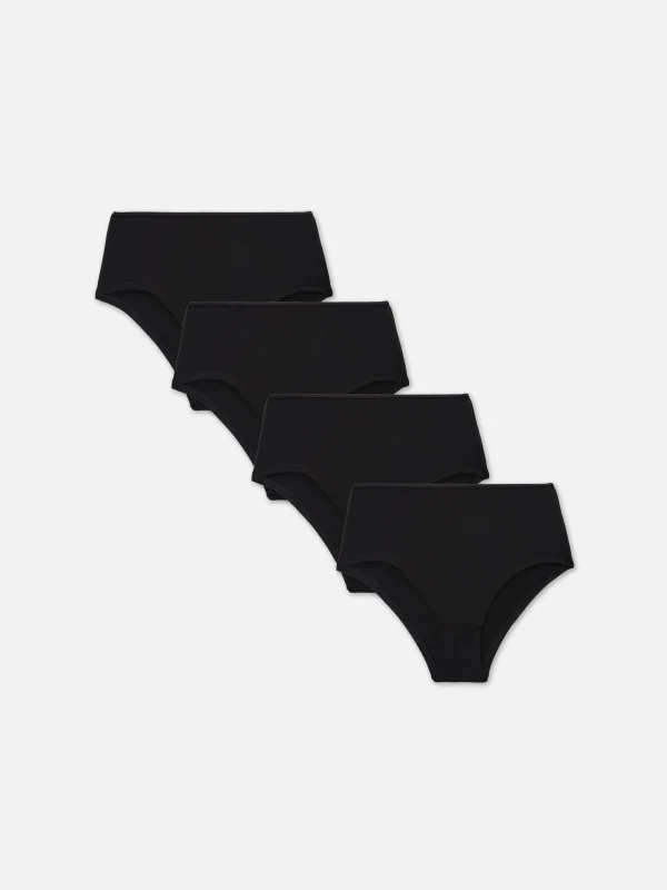 Lot De 4 Culottes Taille Haute