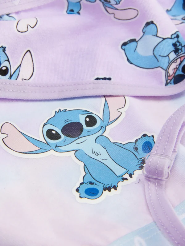 Lot De 2 Débardeurs Courts Disney Lilo & Stitch