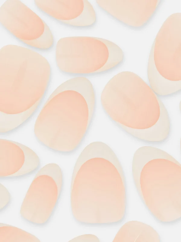 Lot De 36 Faux Ongles Glossy En Amande PS...