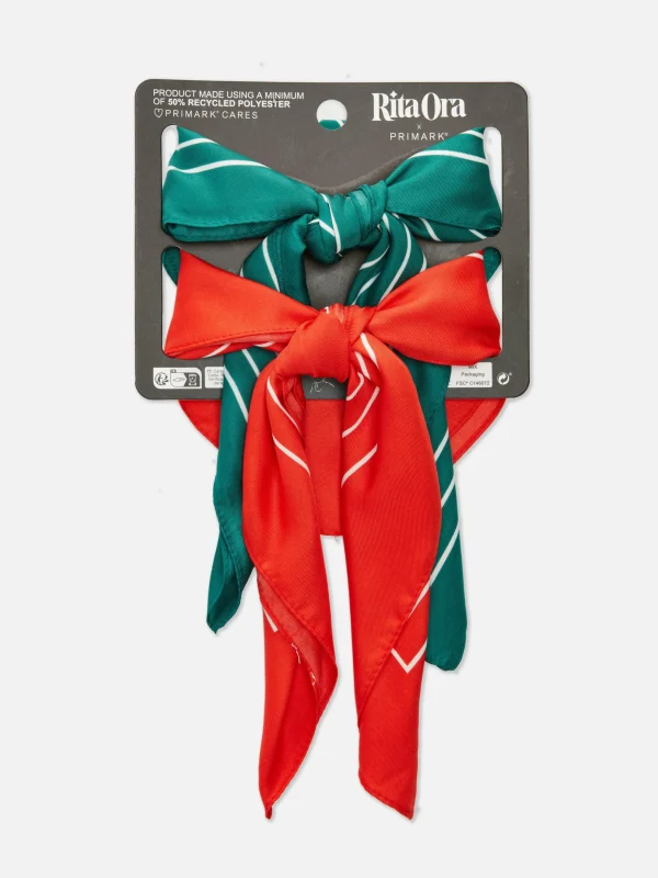 Lot De 2 Foulards Rita Ora