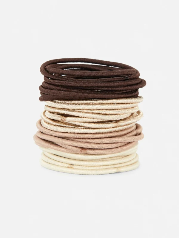 Lot De 60 élastiques Fins à Cheveux