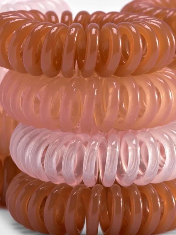 Lot De 12 élastiques Pour Cheveux En Spirale