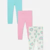 Lot De 3 Leggings à Motifs Variés
