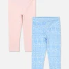 Lot De 2 Leggings à Motifs Variés
