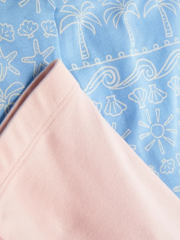 Lot De 2 Leggings à Motifs Variés