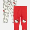 Lot De 2 Leggings Hello Kitty 50e Anniversaire