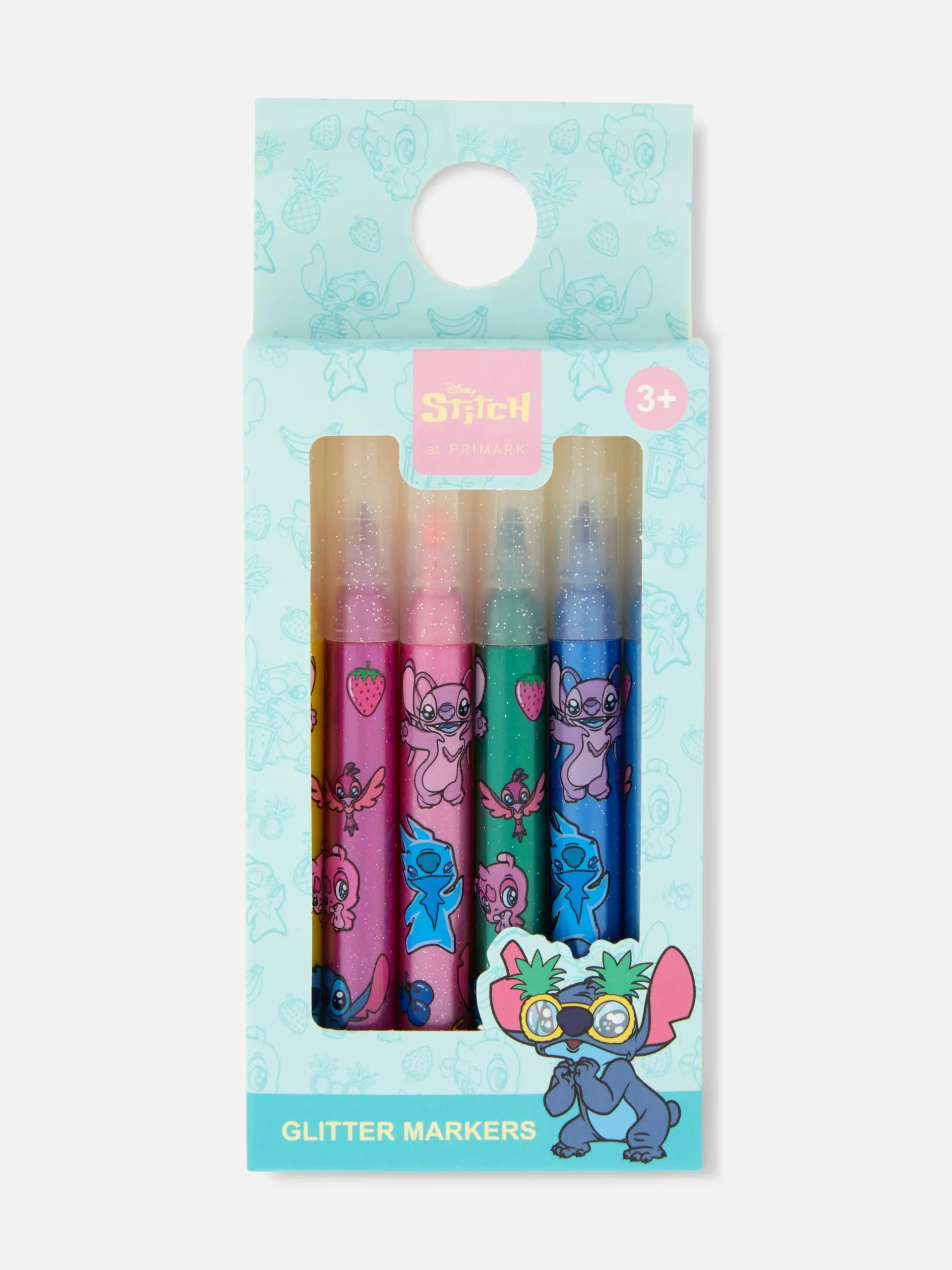 lot_de__marqueurs__paille_2.webp Lot De 6 Marqueurs à Paillettes Disney Lilo & Stitch