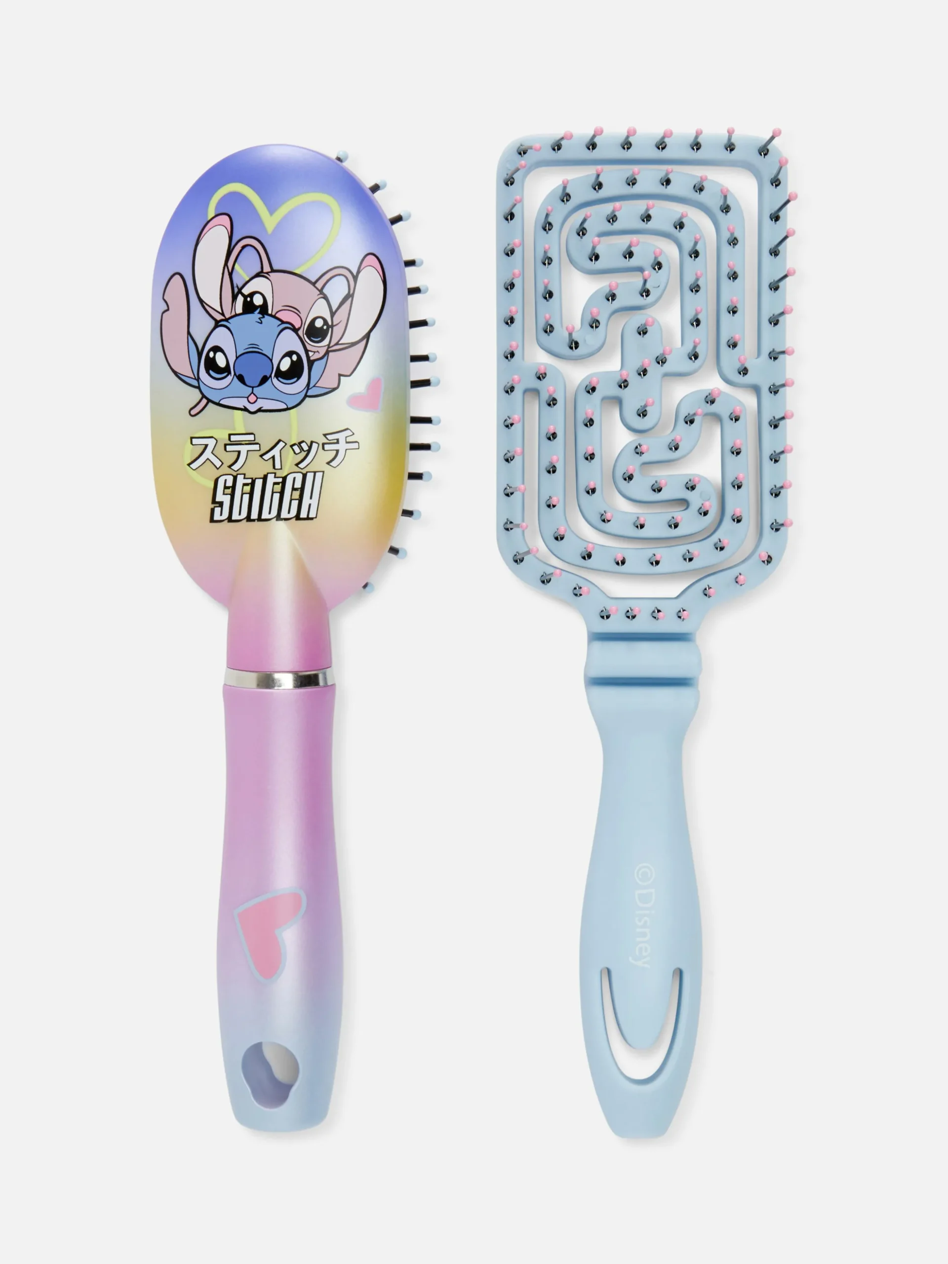 lot_de__mini_brosses__che_0.webp Lot De 2 Mini Brosses à Cheveux Disney Lilo & Stitch PS...