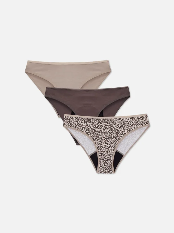 Lot De 3 Mini Culottes Menstruelles Variées