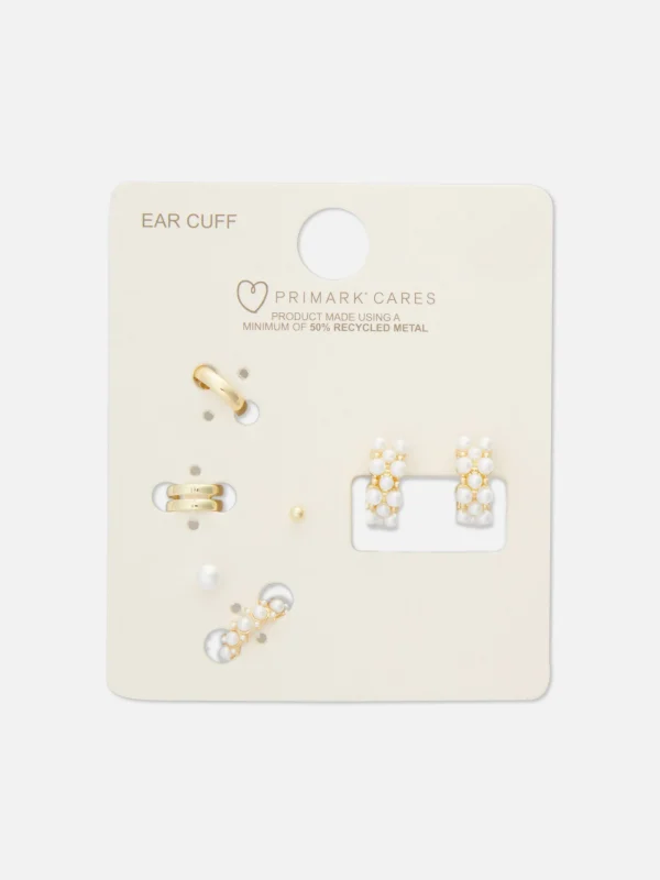 Lot De 6 Paires De Boucles D'oreilles à Fausses Perles