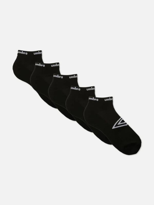 Lot De 5 Paires De Chaussettes Pour Baskets Umbro