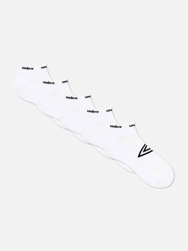 Lot De 5 Paires De Chaussettes Pour Baskets Umbro