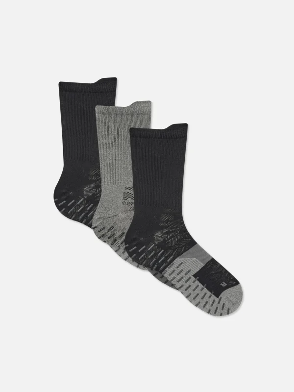 Lot De 3 Paires De Chaussettes Antidérapantes