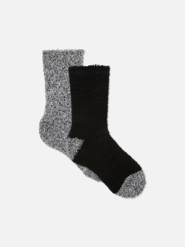 Lot De 2 Paires De Chaussettes Confortables