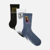 Lot De 3 Paires De Chaussettes Basquiat
