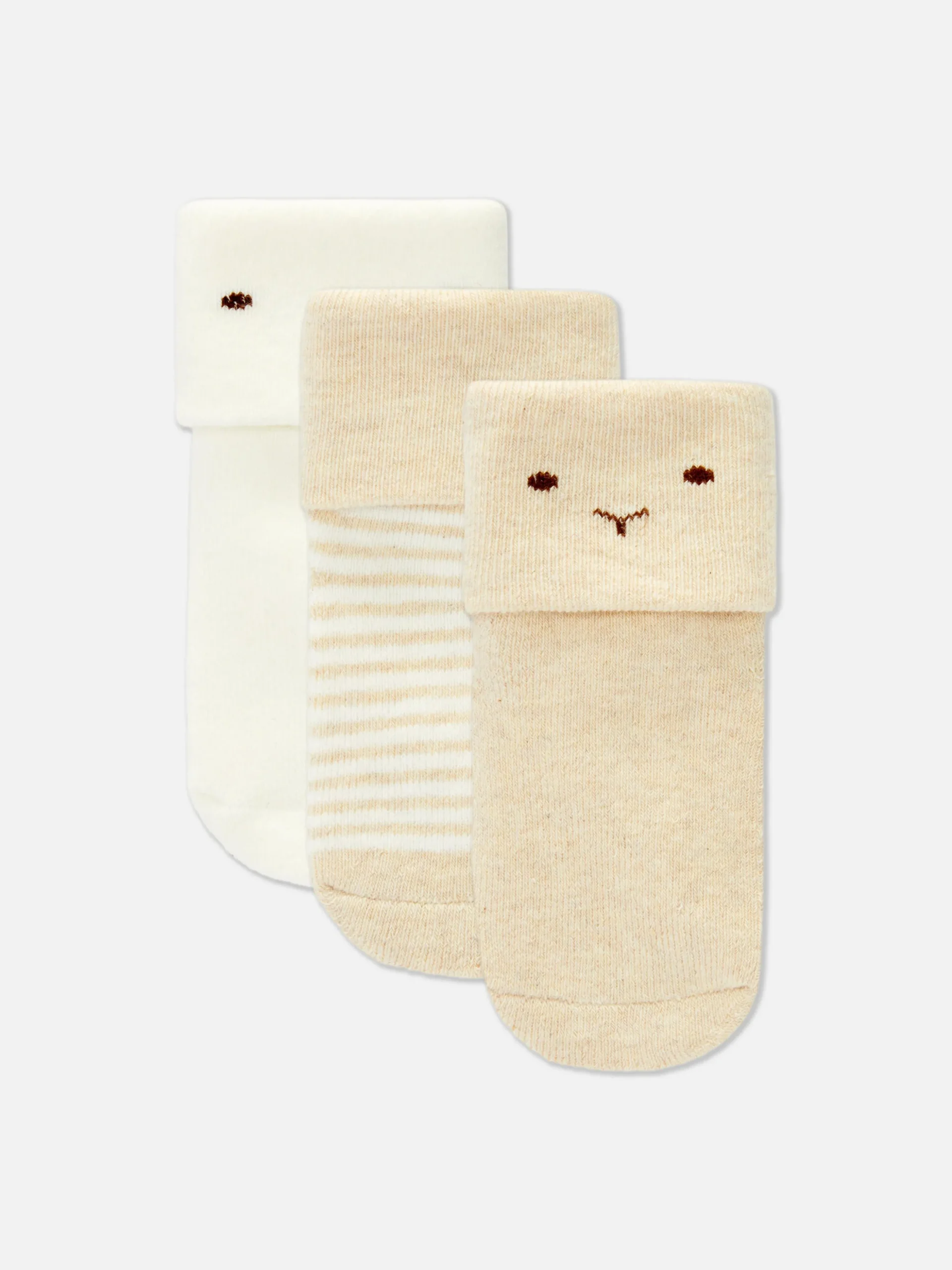 lot_de__paires_de_chausse_0-195.webp Lot De 3 Paires De Chaussettes Bébé En Tissu-éponge