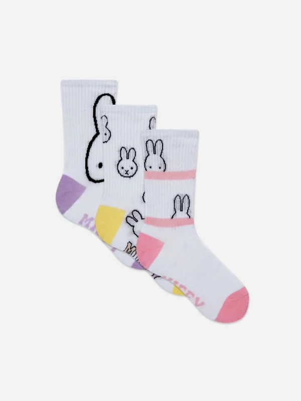 Lot De 3 Paires De Chaussettes Miffy