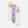 Lot De 3 Paires De Chaussettes Bob L'éponge Femme