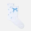 Lot De 2 Paires De Chaussettes Coquettes à Nœud