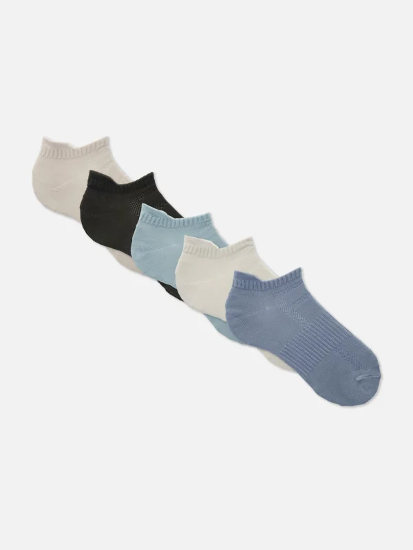 Lot De 5 Paires De Chaussettes De Sport En Microfibre