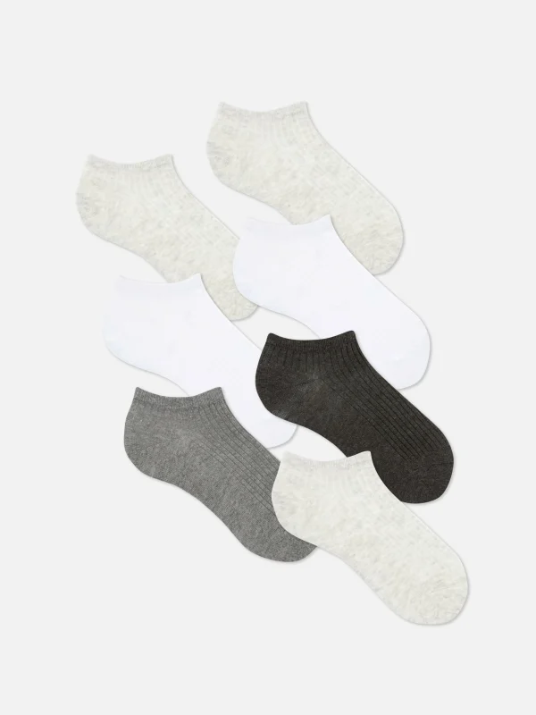 Lot De 7 Paires De Chaussettes Tricotées Pour Baskets