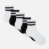 Lot De 5 Paires De Chaussettes Courtes Rayées