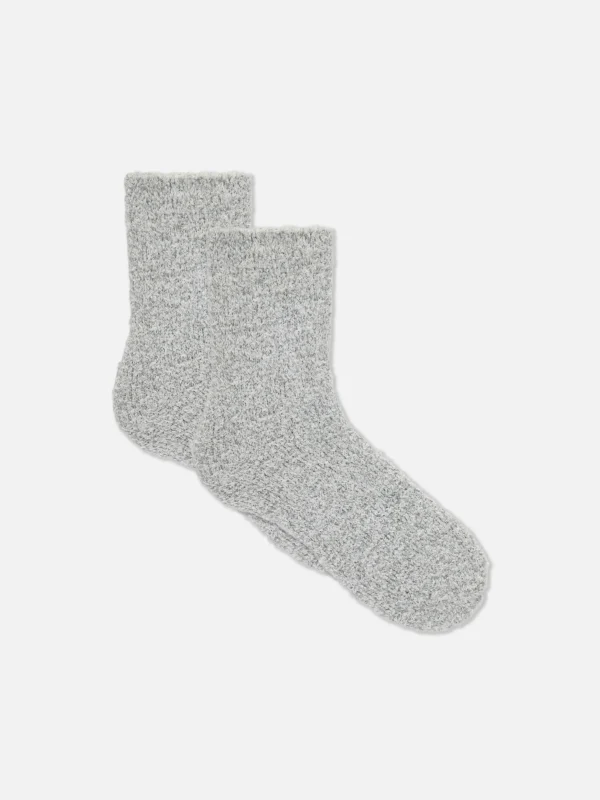 Lot De 2 Paires De Chaussettes Chaudes Bouclées
