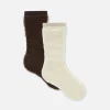Lot De 2 Paires De Chaussettes Douces
