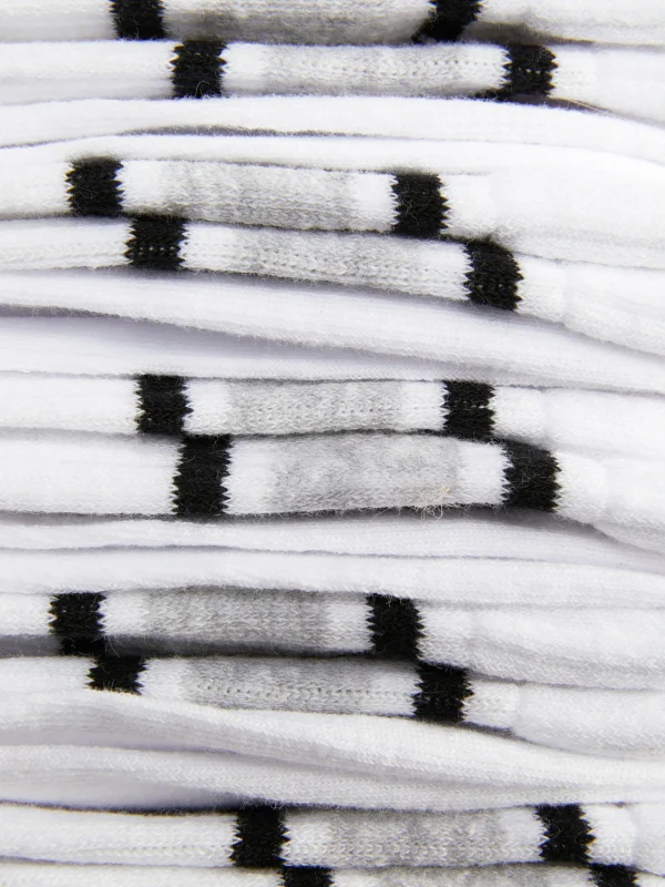 Lot De 5 Paires De Chaussettes De Sport à Rayures