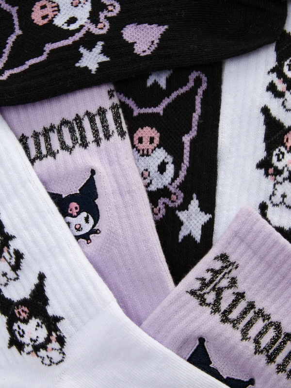 Lot De 2 Paires De Chaussettes Hello Kitty Kuromi