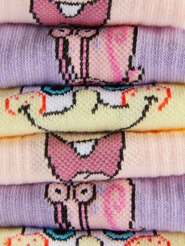 Lot De 3 Paires De Chaussettes Bob L'éponge Femme